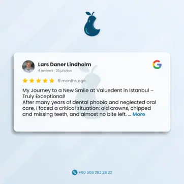 Google review from a Valuedent patient